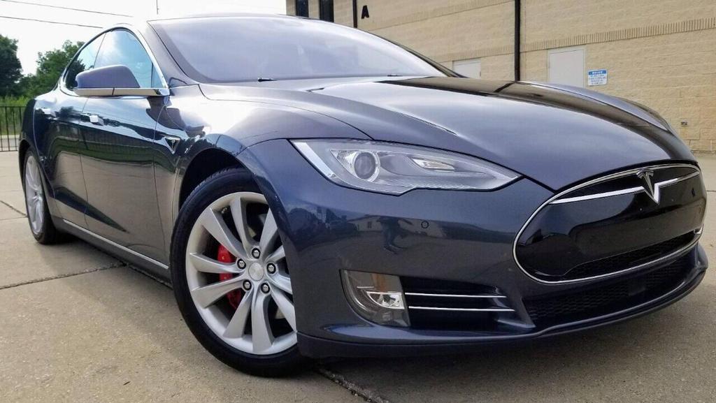 used 2014 Tesla Model S car, priced at $23,450