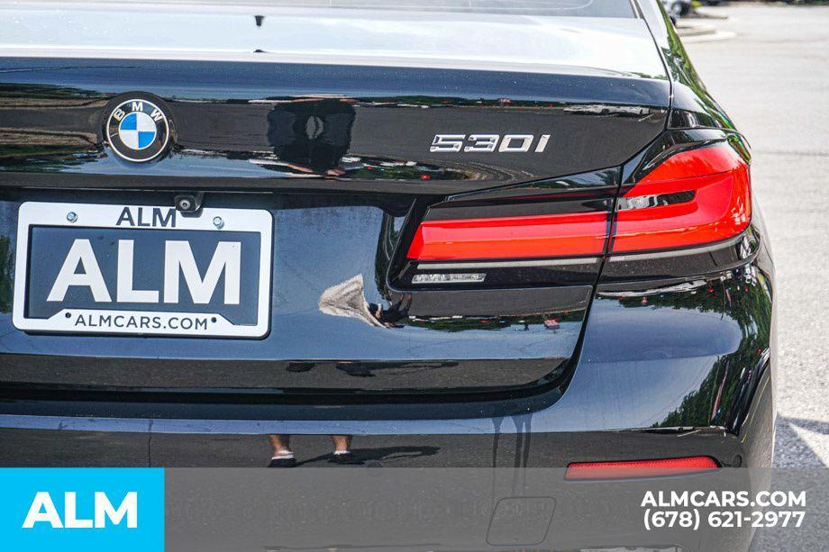 used 2022 BMW 530 car, priced at $32,920