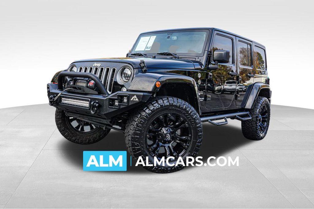 used 2016 Jeep Wrangler Unlimited car, priced at $19,920