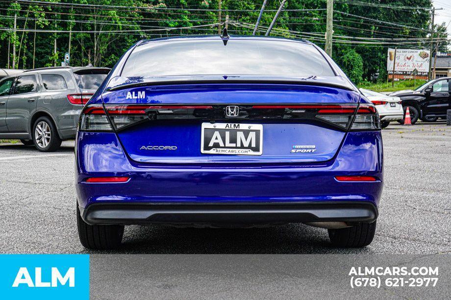 used 2023 Honda Accord Hybrid car, priced at $28,920