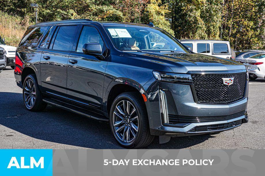 used 2021 Cadillac Escalade ESV car, priced at $72,920