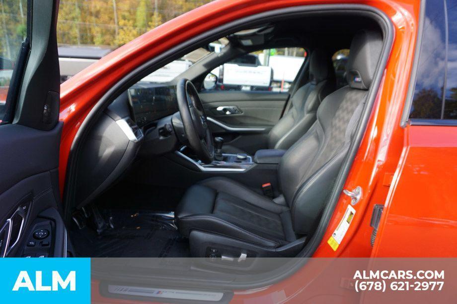 used 2023 BMW M3 car, priced at $74,920