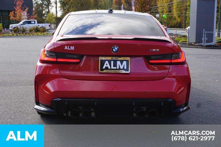used 2023 BMW M3 car, priced at $74,920