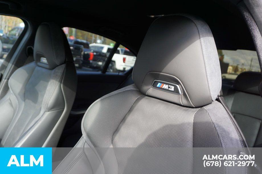 used 2023 BMW M3 car, priced at $74,920