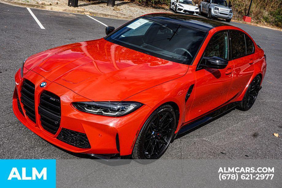 used 2023 BMW M3 car, priced at $74,920