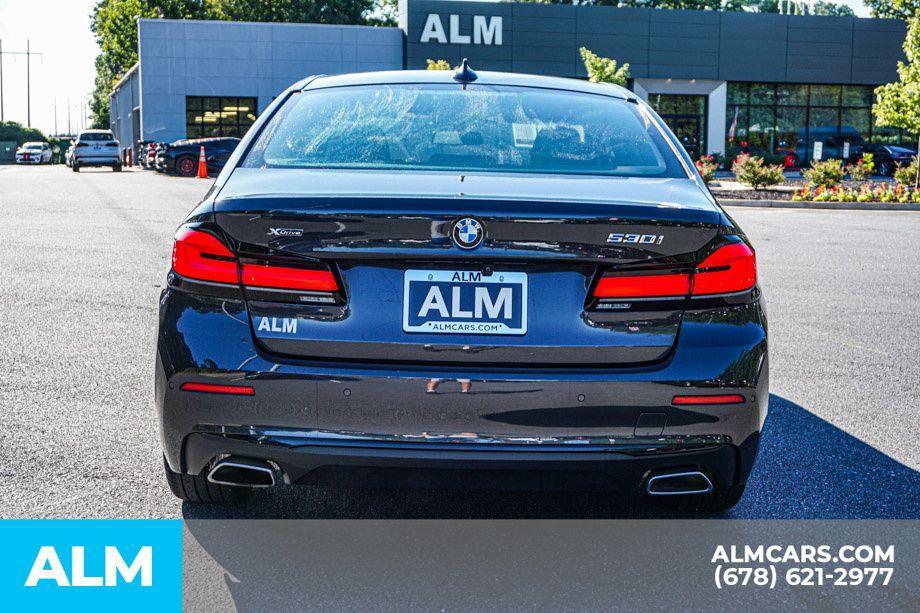 used 2022 BMW 530 car, priced at $34,420