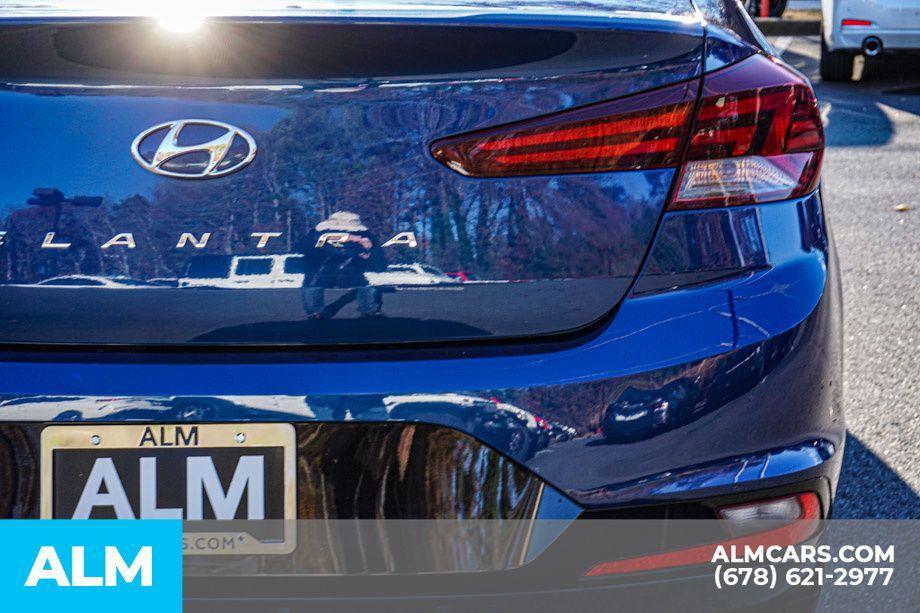 used 2019 Hyundai Elantra car, priced at $14,920