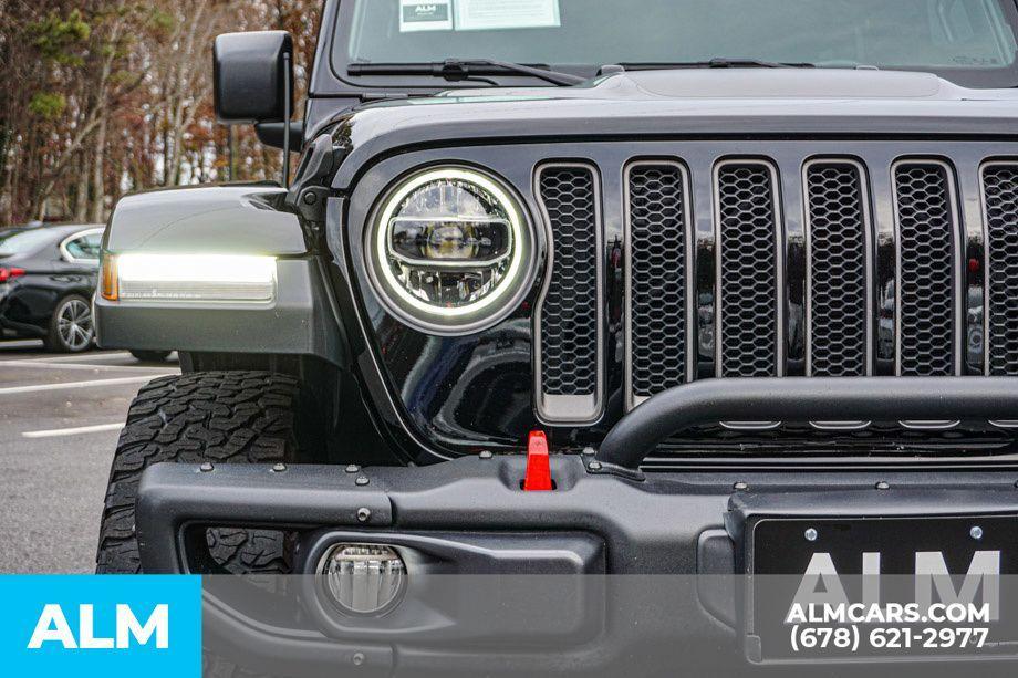 used 2020 Jeep Wrangler Unlimited car, priced at $37,420