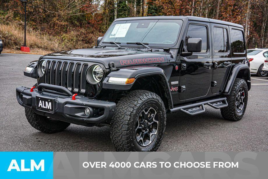 used 2020 Jeep Wrangler Unlimited car, priced at $37,420