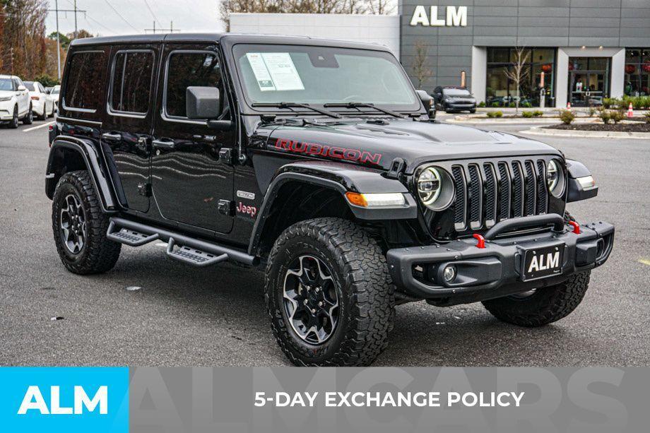 used 2020 Jeep Wrangler Unlimited car, priced at $37,420