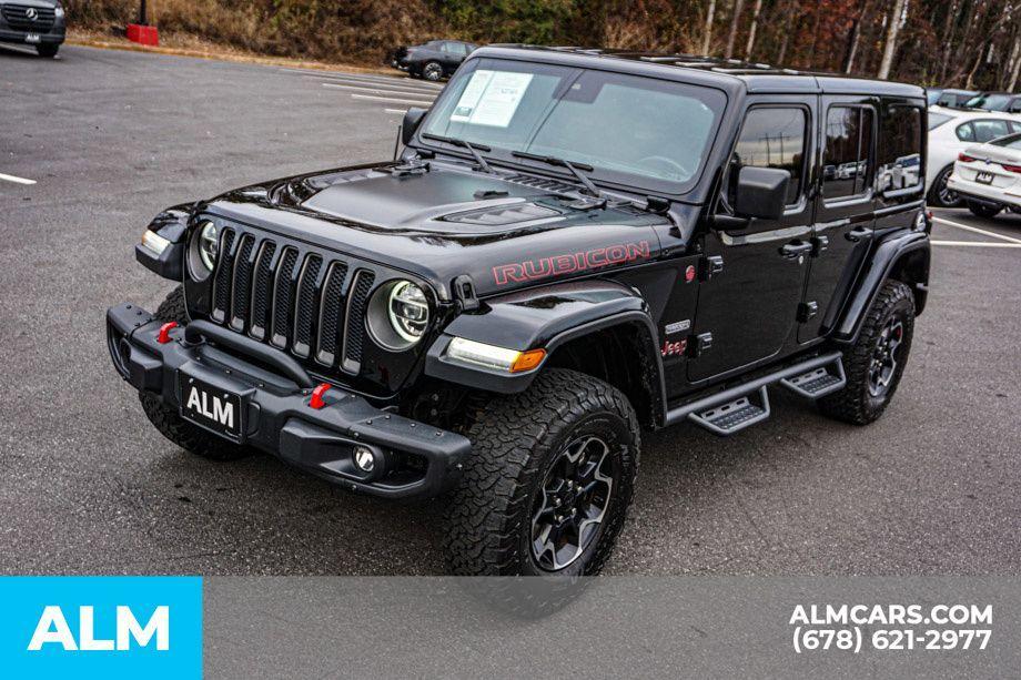 used 2020 Jeep Wrangler Unlimited car, priced at $37,420