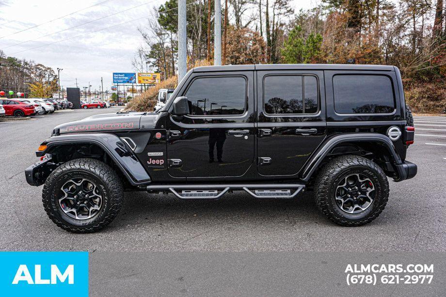 used 2020 Jeep Wrangler Unlimited car, priced at $37,420