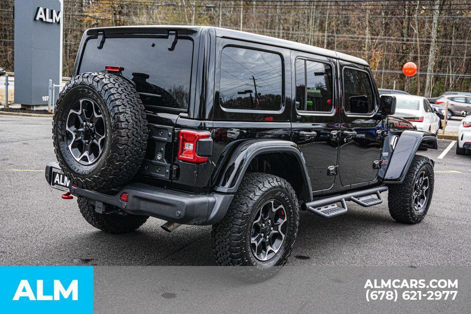 used 2020 Jeep Wrangler Unlimited car, priced at $37,420