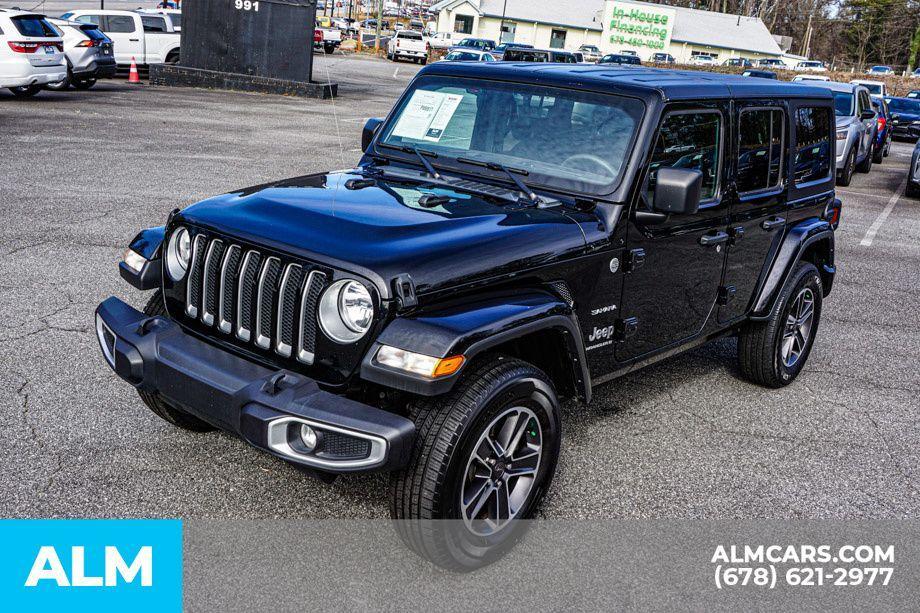 used 2023 Jeep Wrangler car, priced at $33,920