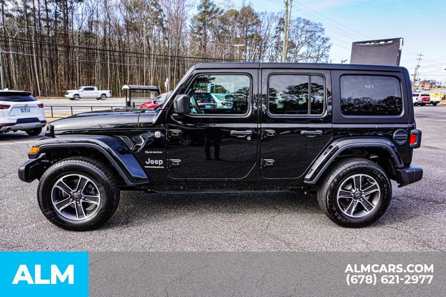 used 2023 Jeep Wrangler car, priced at $33,920