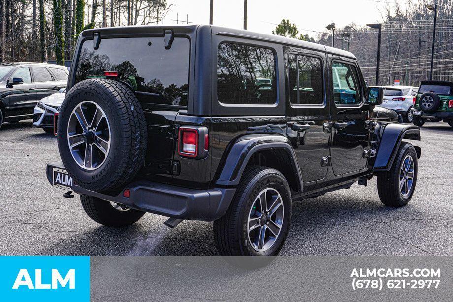 used 2023 Jeep Wrangler car, priced at $33,920