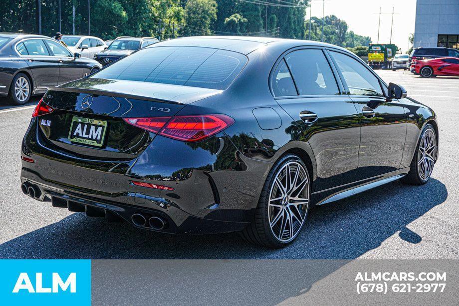 used 2024 Mercedes-Benz AMG C 43 car, priced at $48,960