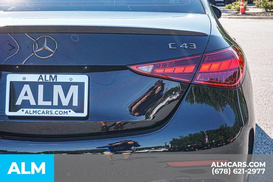 used 2024 Mercedes-Benz AMG C 43 car, priced at $48,960