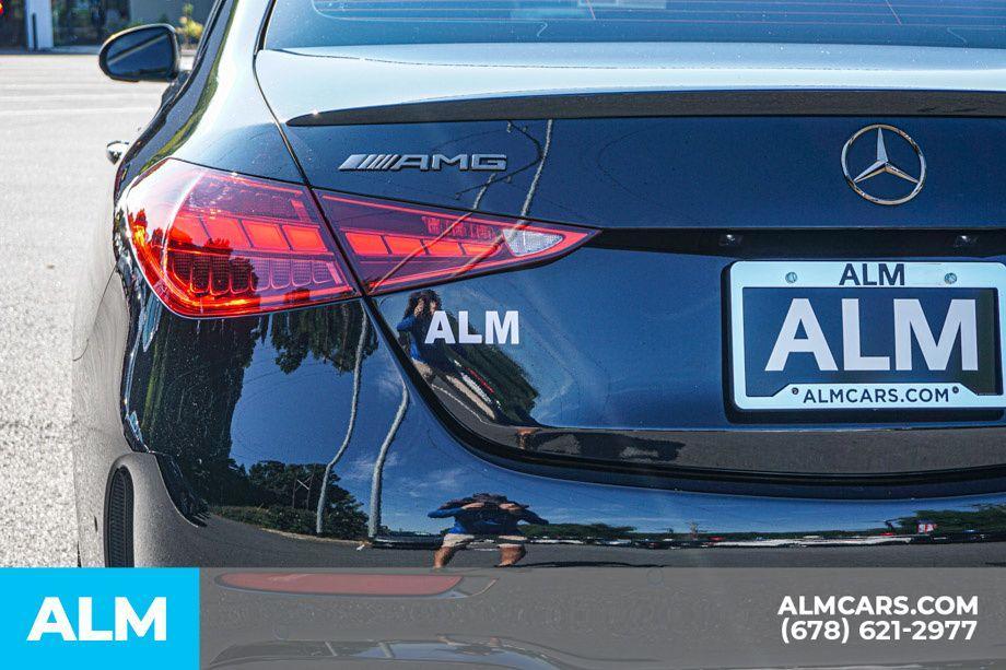 used 2024 Mercedes-Benz AMG C 43 car, priced at $48,960