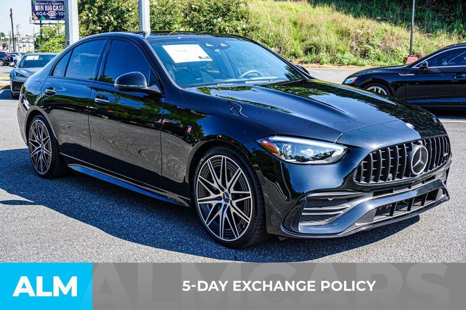 used 2024 Mercedes-Benz AMG C 43 car, priced at $48,960