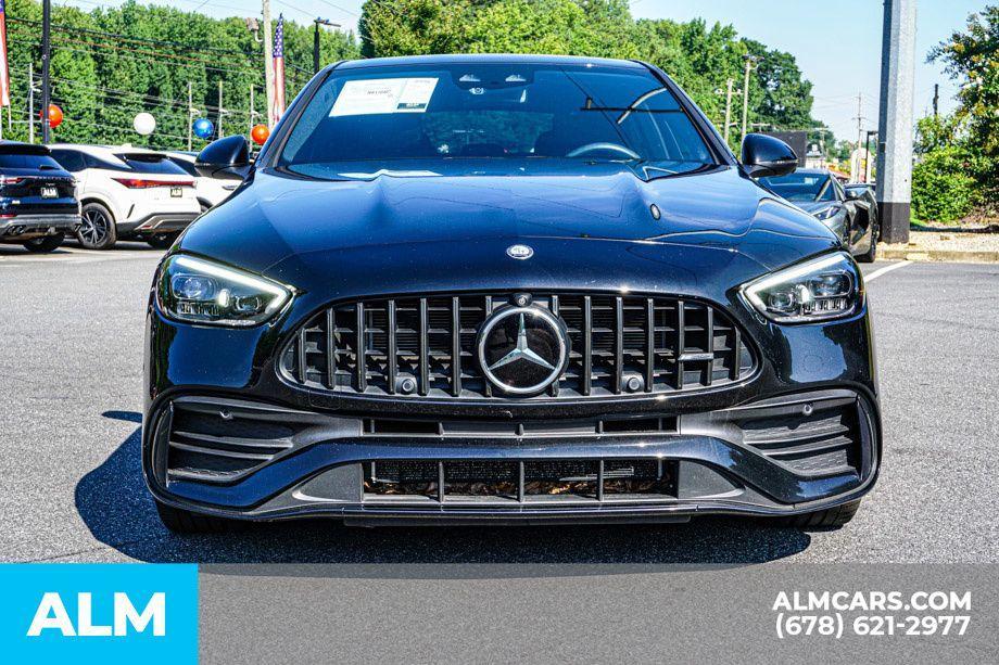 used 2024 Mercedes-Benz AMG C 43 car, priced at $48,960