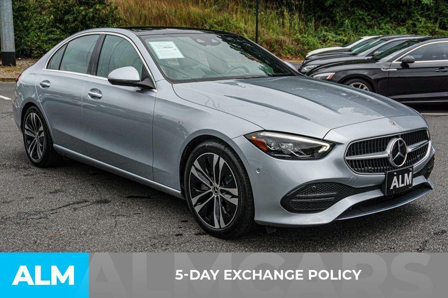 used 2022 Mercedes-Benz C-Class car, priced at $34,420