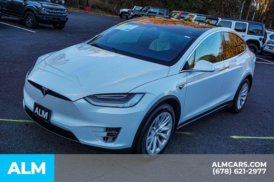 used 2020 Tesla Model X car, priced at $38,420