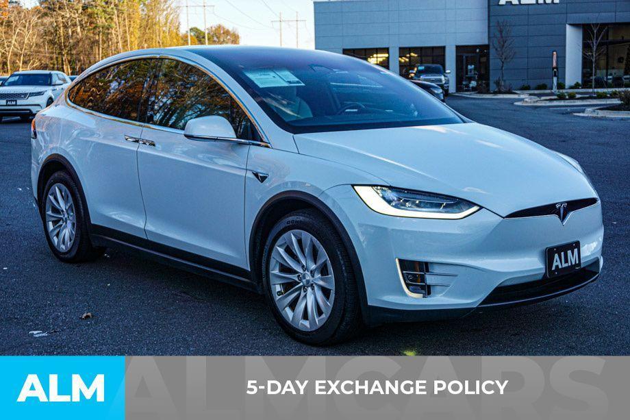 used 2020 Tesla Model X car, priced at $38,420