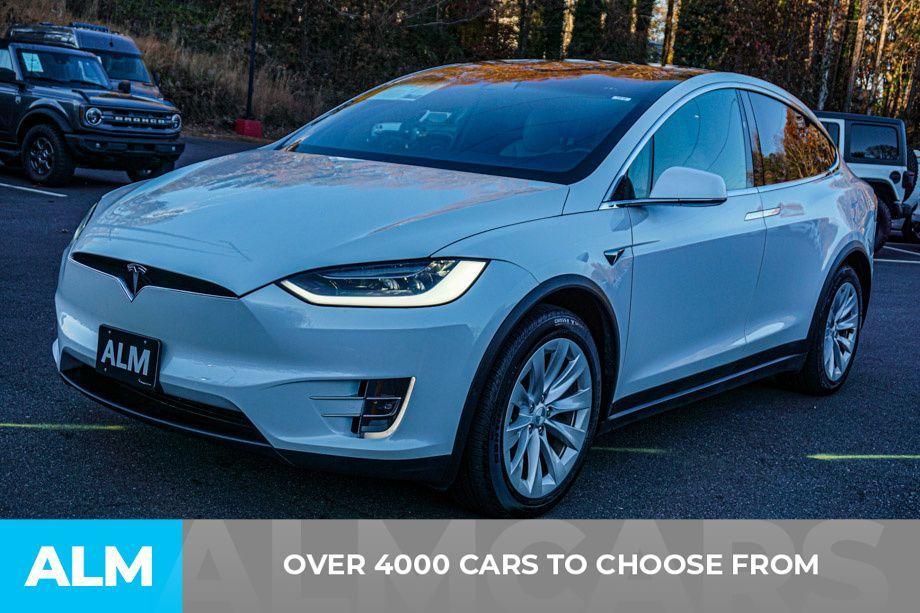 used 2020 Tesla Model X car, priced at $38,420