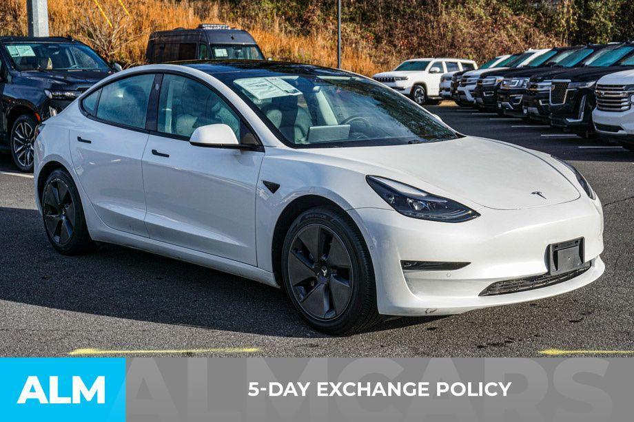 used 2021 Tesla Model 3 car, priced at $24,420