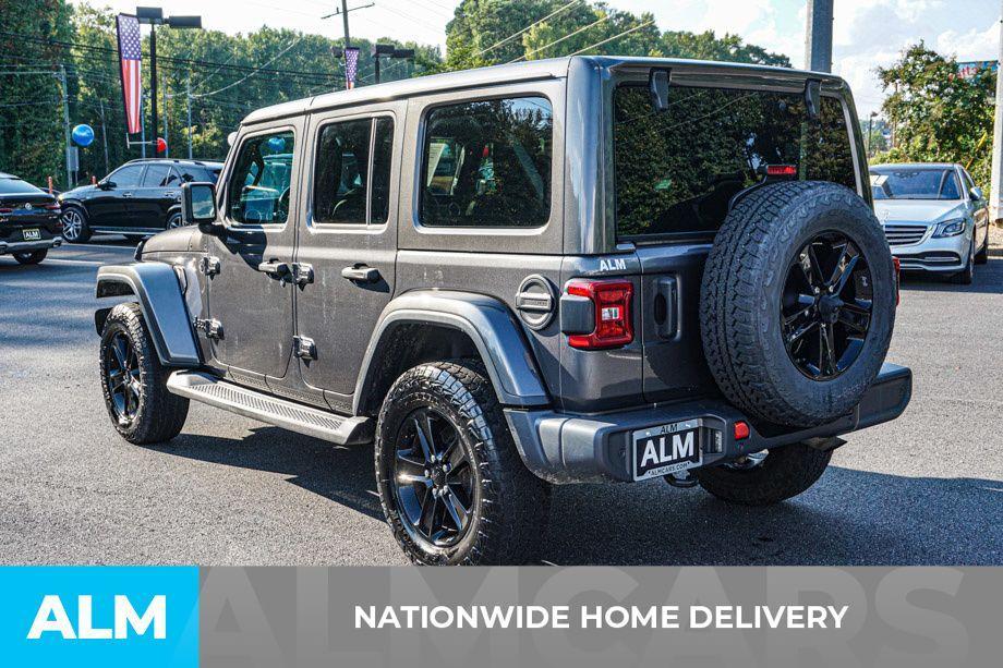 used 2021 Jeep Wrangler Unlimited car, priced at $33,420