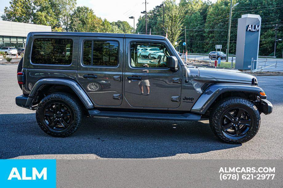 used 2021 Jeep Wrangler Unlimited car, priced at $33,420