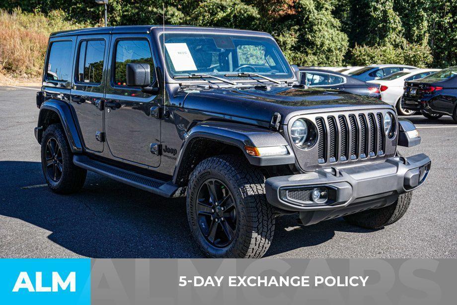 used 2021 Jeep Wrangler Unlimited car, priced at $33,420