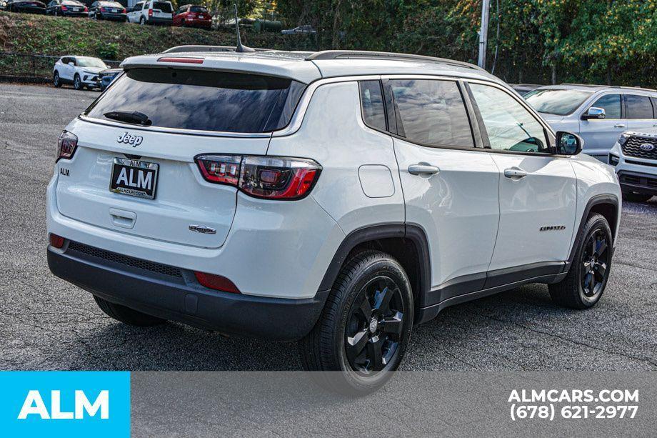 used 2021 Jeep Compass car, priced at $17,920