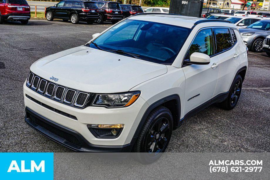 used 2021 Jeep Compass car, priced at $17,920