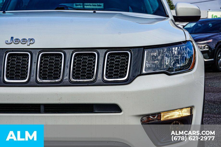 used 2021 Jeep Compass car, priced at $17,920