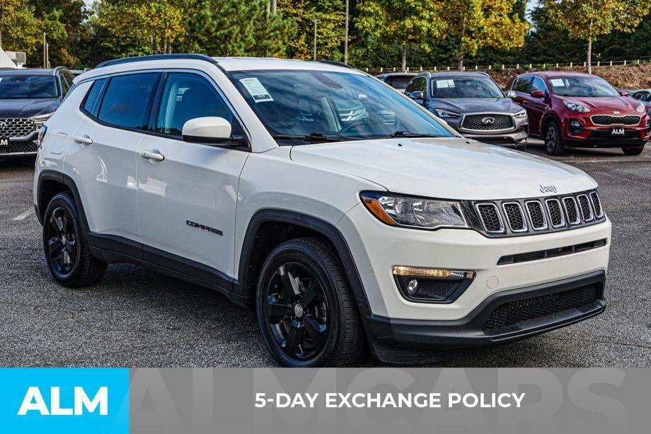 used 2021 Jeep Compass car, priced at $17,920