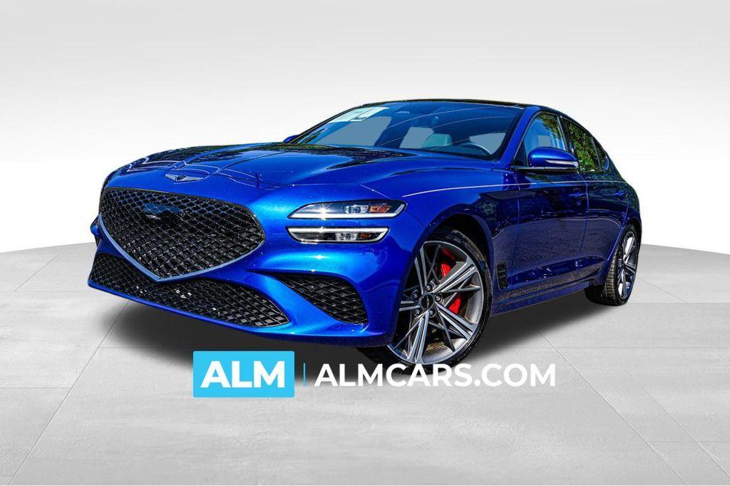 used 2024 Genesis G70 car, priced at $44,920