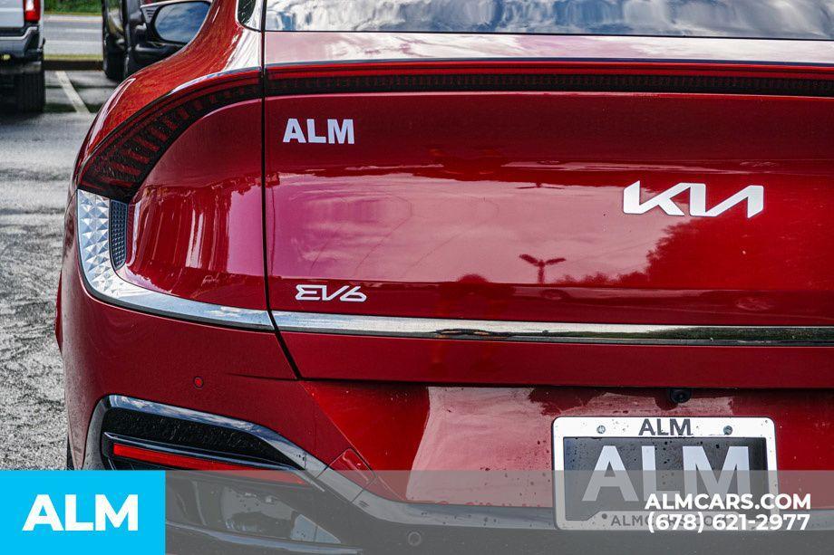 used 2022 Kia EV6 car, priced at $20,960