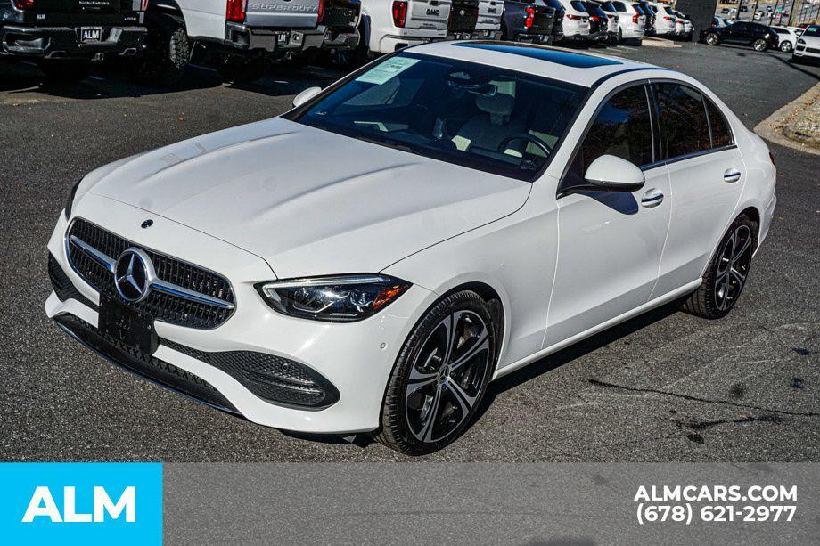 used 2024 Mercedes-Benz C-Class car, priced at $31,960