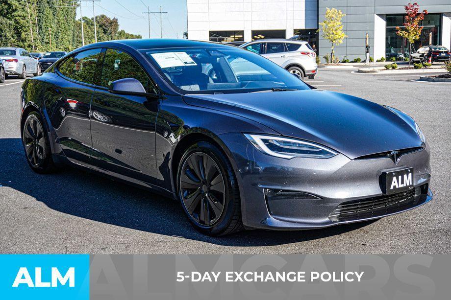 used 2021 Tesla Model S car, priced at $51,920