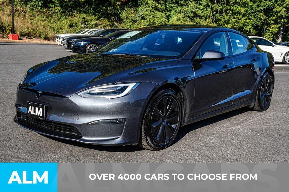 used 2021 Tesla Model S car, priced at $51,920