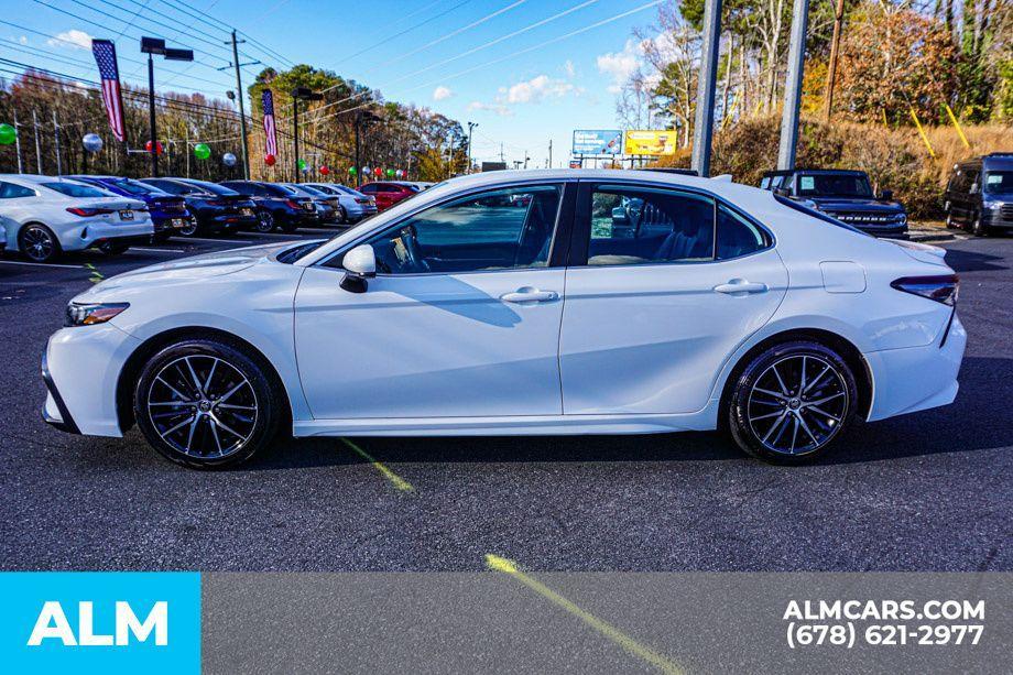 used 2021 Toyota Camry car, priced at $21,420