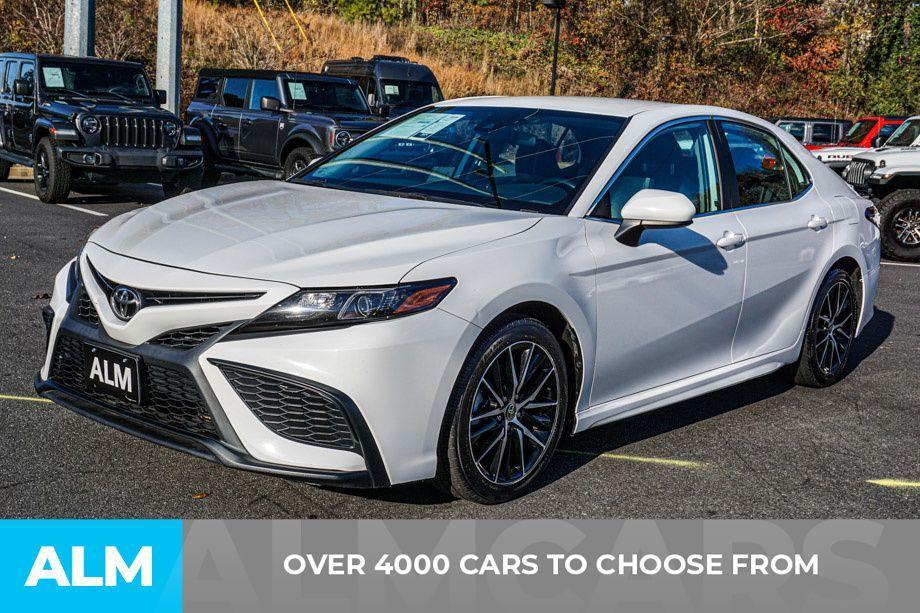 used 2021 Toyota Camry car, priced at $21,420