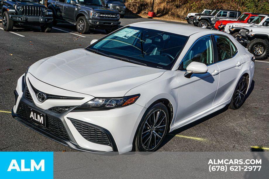 used 2021 Toyota Camry car, priced at $21,420