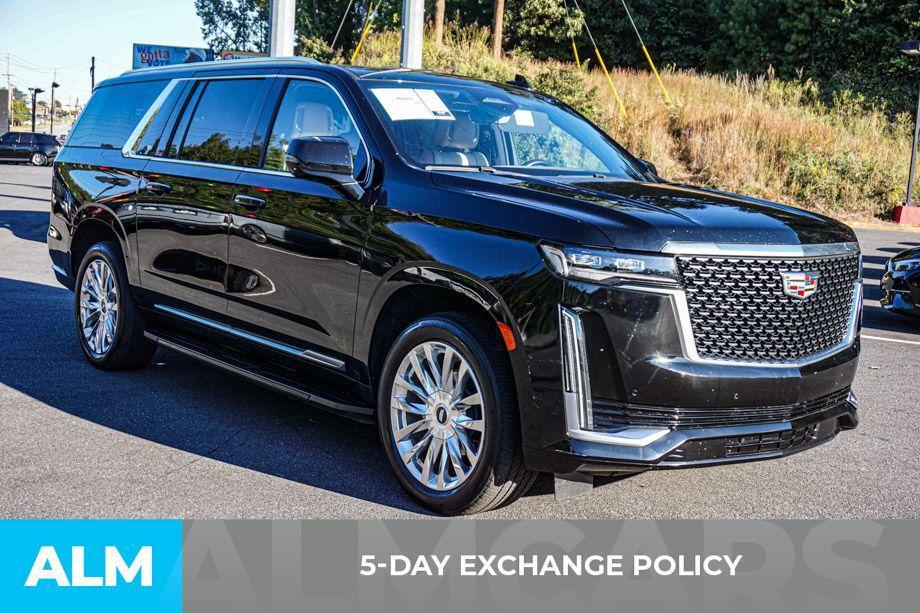 used 2023 Cadillac Escalade ESV car, priced at $74,920