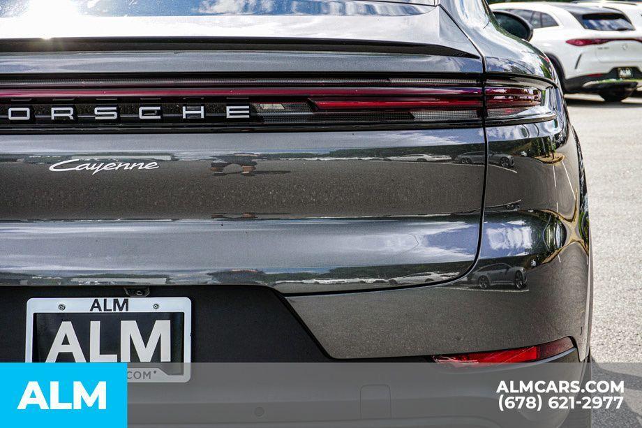 used 2024 Porsche Cayenne car, priced at $78,960