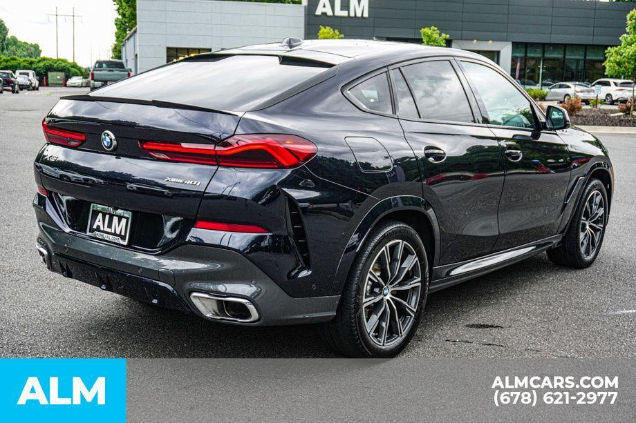 used 2024 BMW X6 car, priced at $58,920