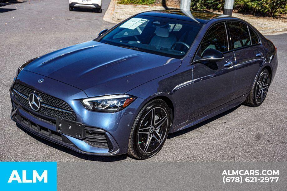 used 2024 Mercedes-Benz C-Class car, priced at $36,960