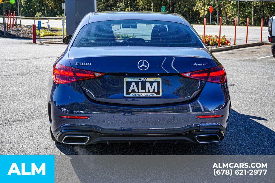used 2024 Mercedes-Benz C-Class car, priced at $36,960